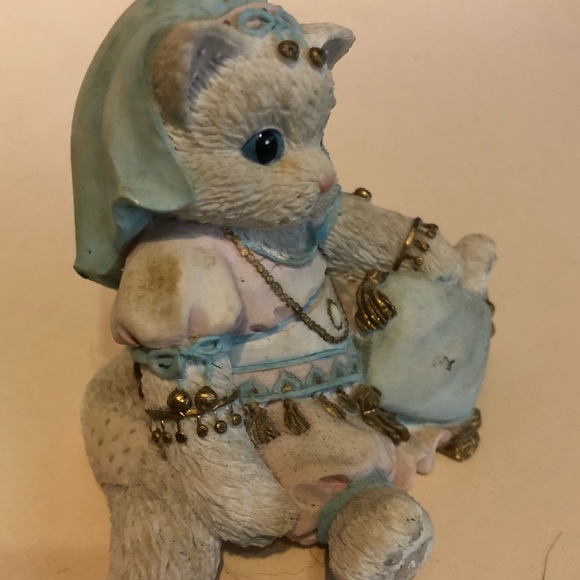 Vintage 1994 Persian calico kittens figure - Picture 4 of 6